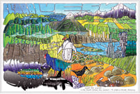 Image 1 of Lost For Words in the South Island - print