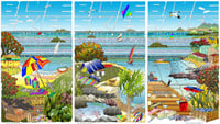 Image 1 of Lost For Words at the Beach - print