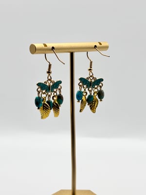 Image of Butterfly Dangle Earrings