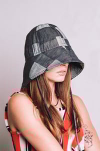 Image 2 of Fisherman's Hat -  Denim Patchwork