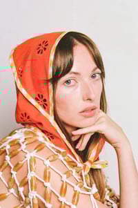 Image 1 of Daisy Bonnet - Tangerine
