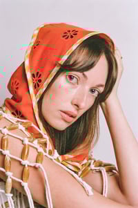 Image 3 of Daisy Bonnet - Tangerine