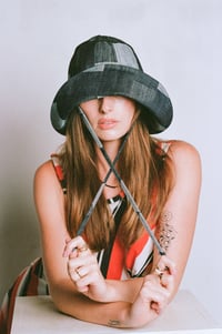 Image 1 of Fisherman's Hat -  Denim Patchwork