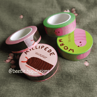 Image 1 of Bug Washi Tape