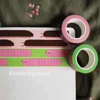 Image 2 of Bug Washi Tape