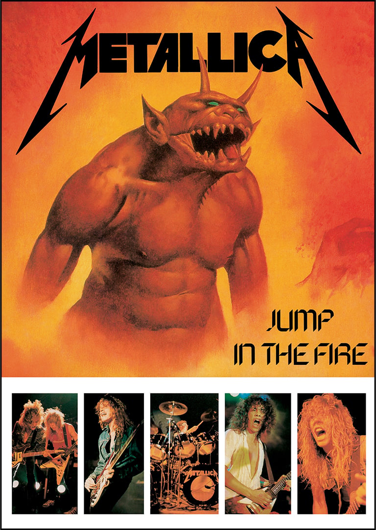 Metallica - Jump In The Fire | retro.posters