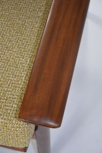 Image 7 of Fauteuils scandinaves jaune chiné