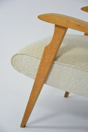 Image of Fauteuils bouclette 60'