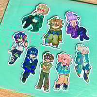 DANGANRONPA HOLOGRAPHIC STICKERS
