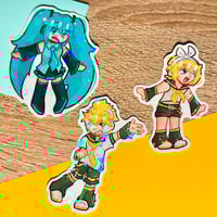 VOCALOID HOLOGRAPHIC STICKERS