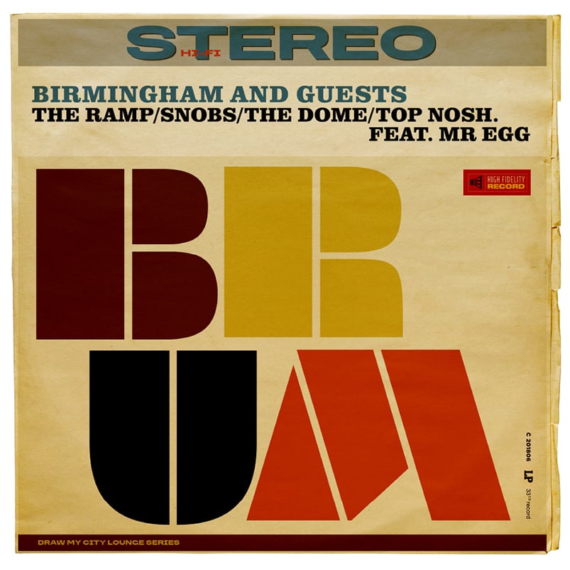 Digbeth Dining Club drawing | Draw My City