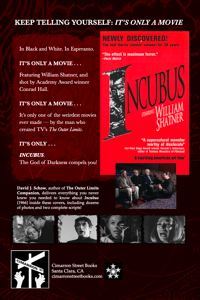 Image 2 of INCUBUS: Inside Leslie Stevens' Lost Horror Classic