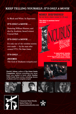 INCUBUS: Inside Leslie Stevens' Lost Horror Classic