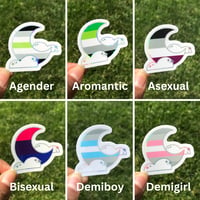 Image 2 of Queer Sky Stickers (Holographic)