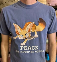 Image 1 of No Peace Fennec Fox T-Shirt