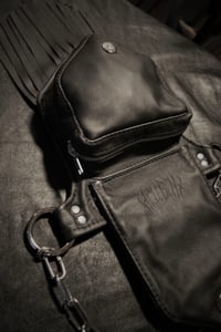 Image 4 of Hellbent Cherie Studded leather festival bag