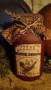 32oz Kitchen Rooster/hen Candle
