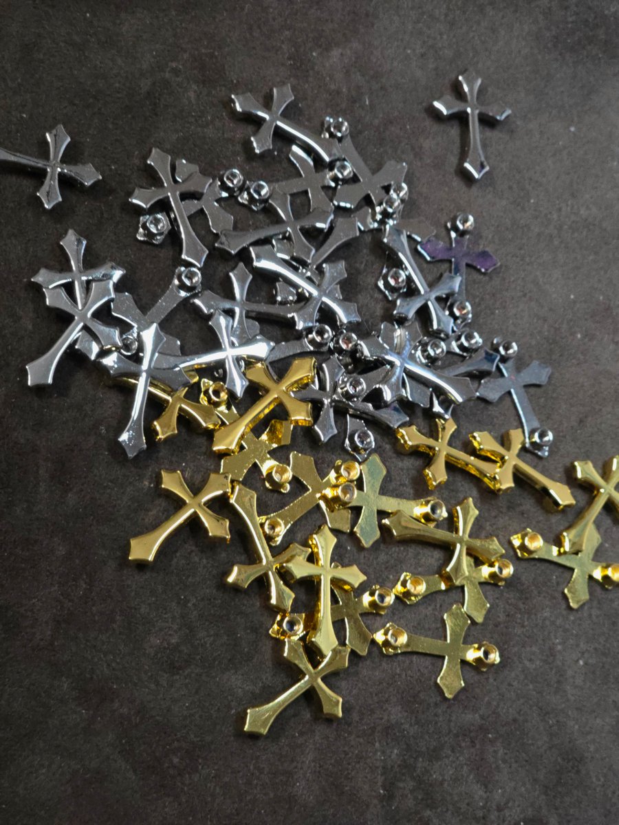 Cross Rivets | Femme Death Designs