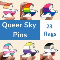 Image 1 of Queer Sky Pins