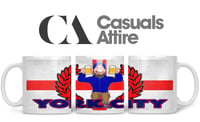 Image 1 of York City, Football, Casuals, Ultras, Fully Wrapped Mugs. Unofficial.