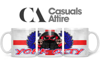 Image 2 of York City, Football, Casuals, Ultras, Fully Wrapped Mugs. Unofficial.