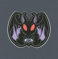 Eyeball Bat Sticker