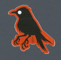 Red Bird Sticker