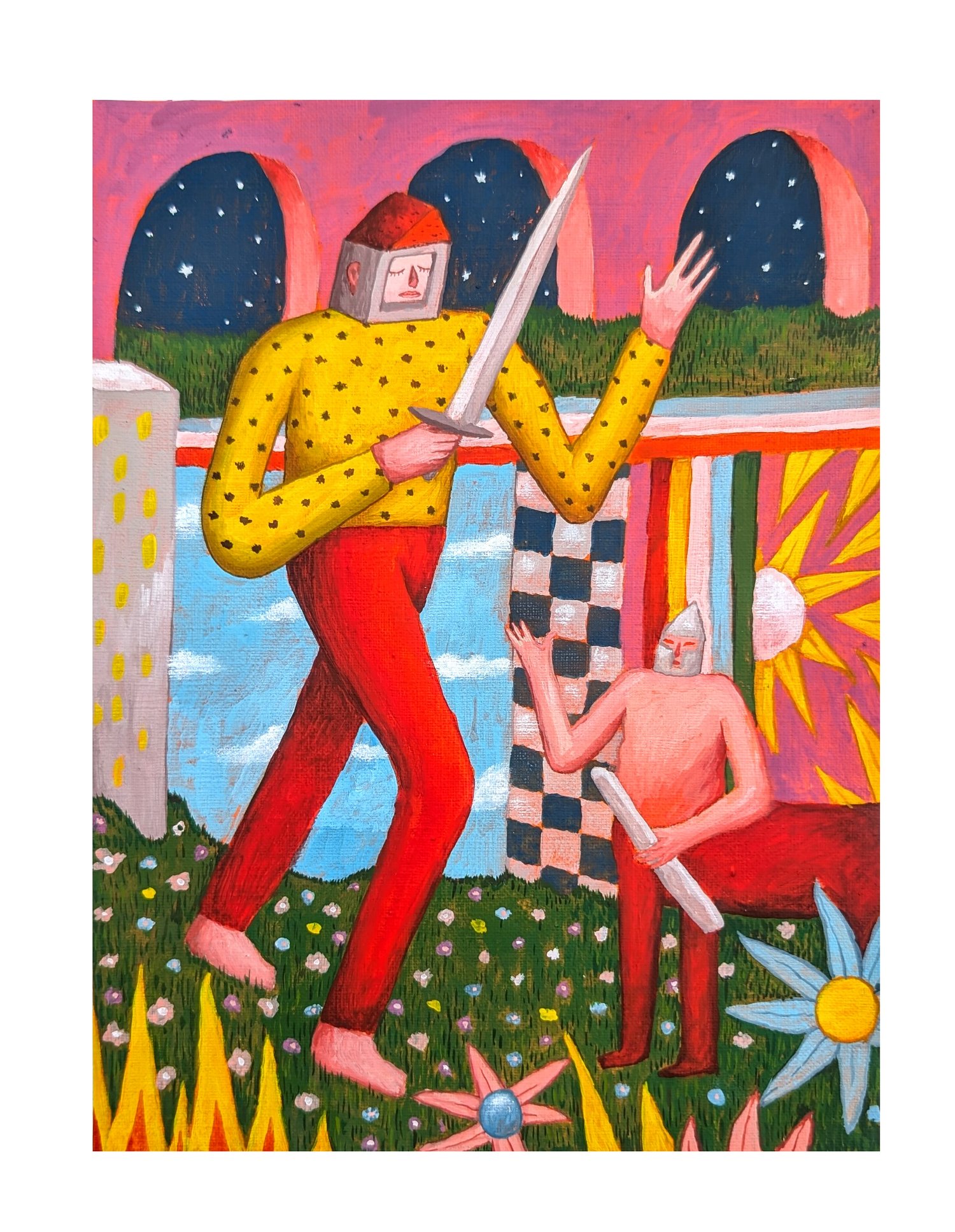 "Le mythe" - Original artwork