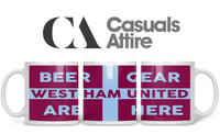 Image 2 of West Ham, Football, Casuals, Ultras, Fully Wrapped Mugs. Unofficial.