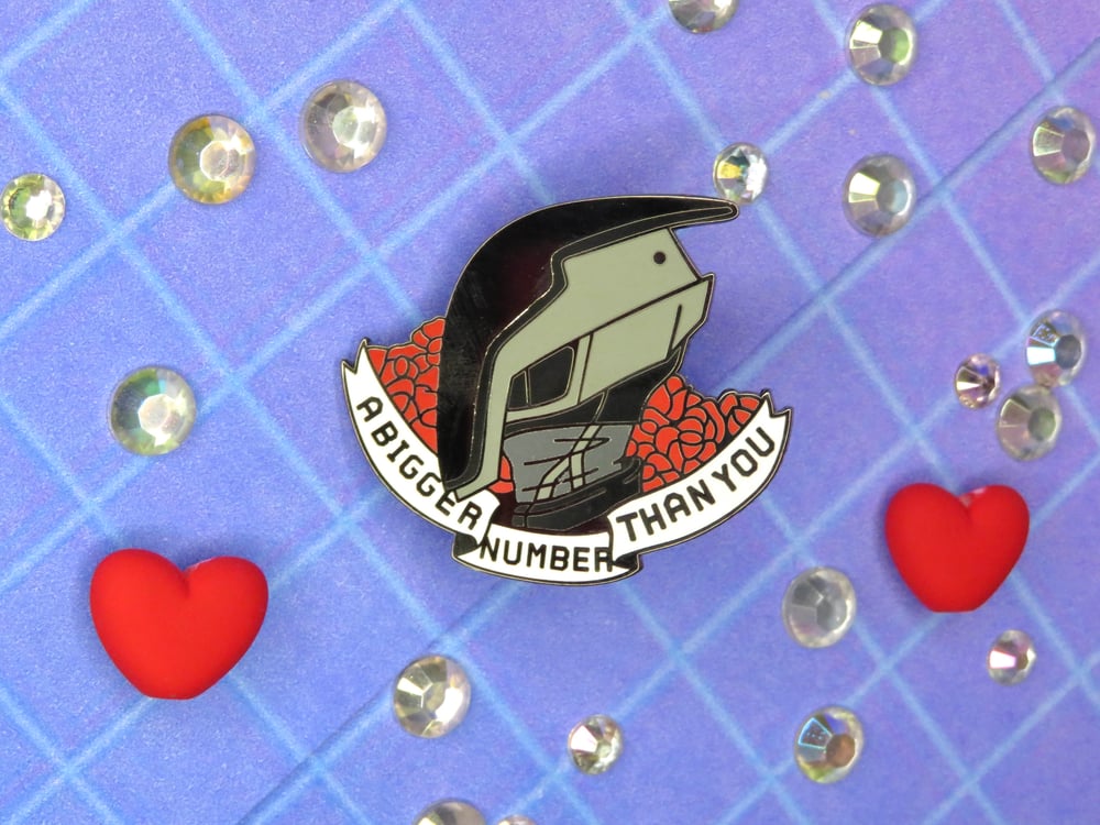 Image of Zer0 ( Borderlands ) enamel pin