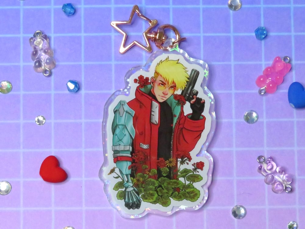 Image of Vash the Stampede 3.5in Charm