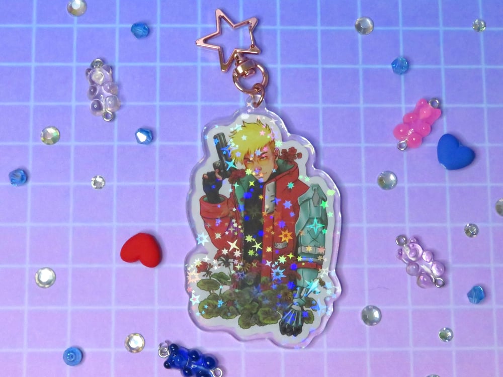 Image of Vash the Stampede 3.5in Charm