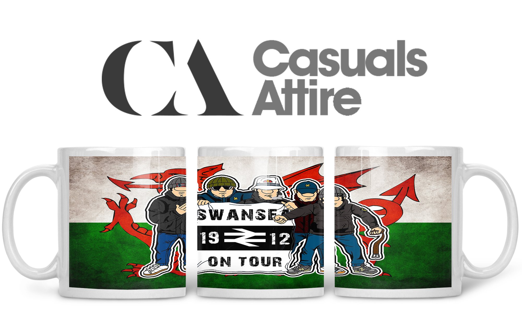 Regalo personalizzato - grande Swansea City tazza, motivo Regalo personalizzato - grande Swansea City tazza, motivo