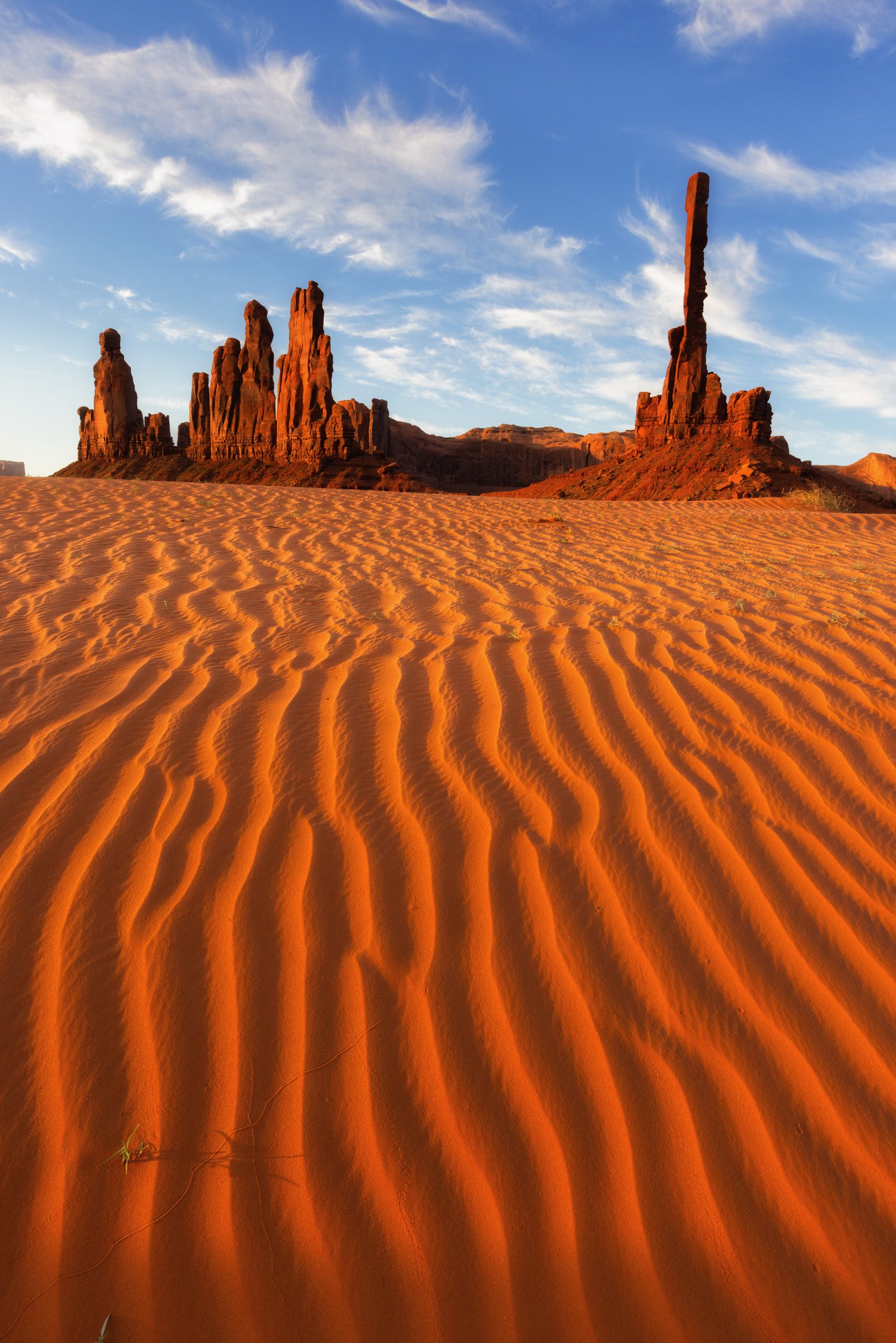 Image of Todem Pole and Dunes