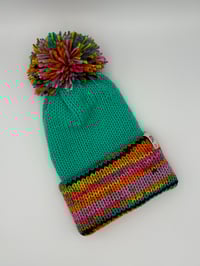 Image 5 of Confetti Knit Hats with Pom Pom