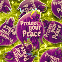 Image 1 of ✦ Protect Your Peace ✦ Sticker ✦