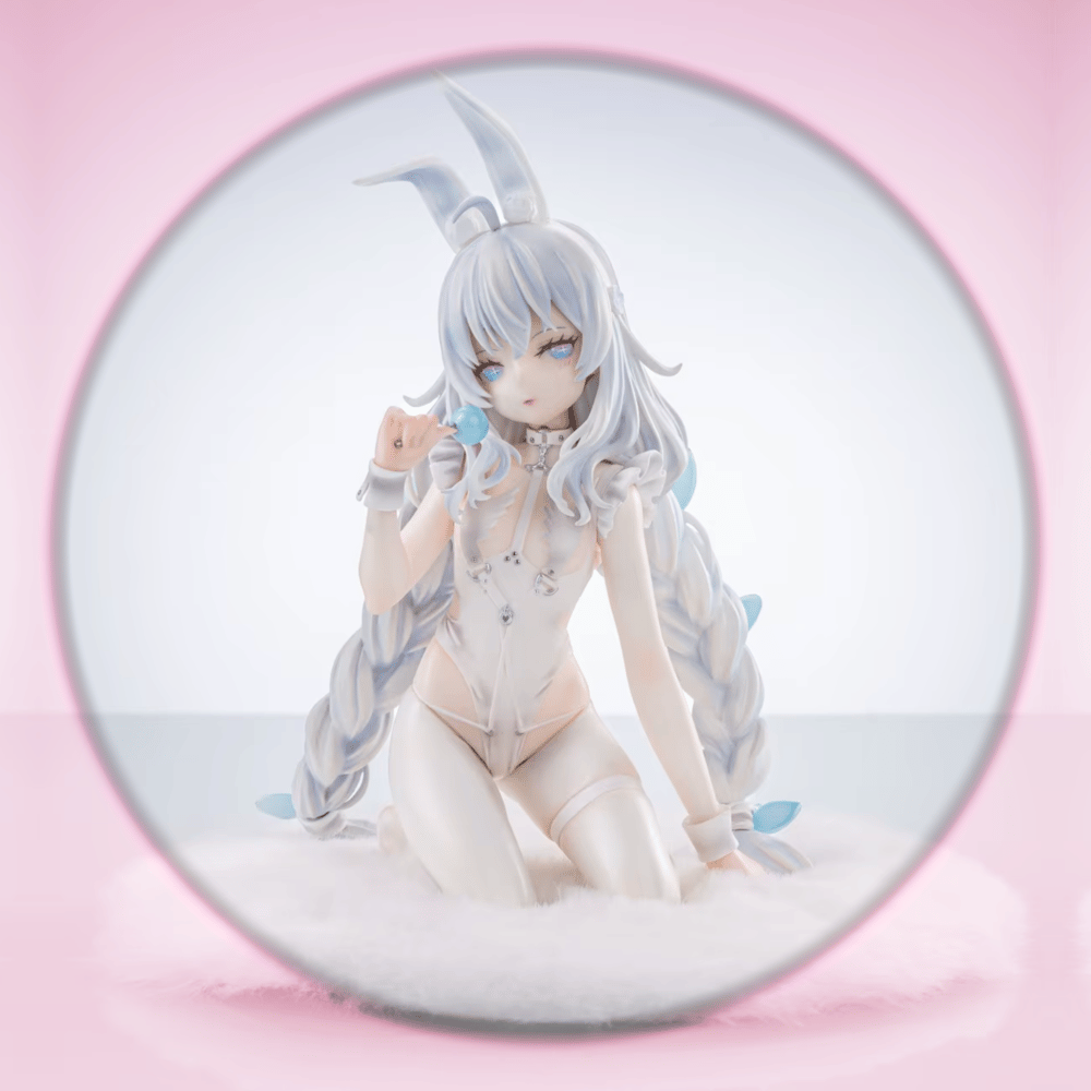 Image of  Lazy White Rabbit