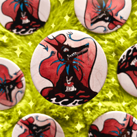 Image 1 of ✦ Deceitful Guardian ✦ Button Pin ✦