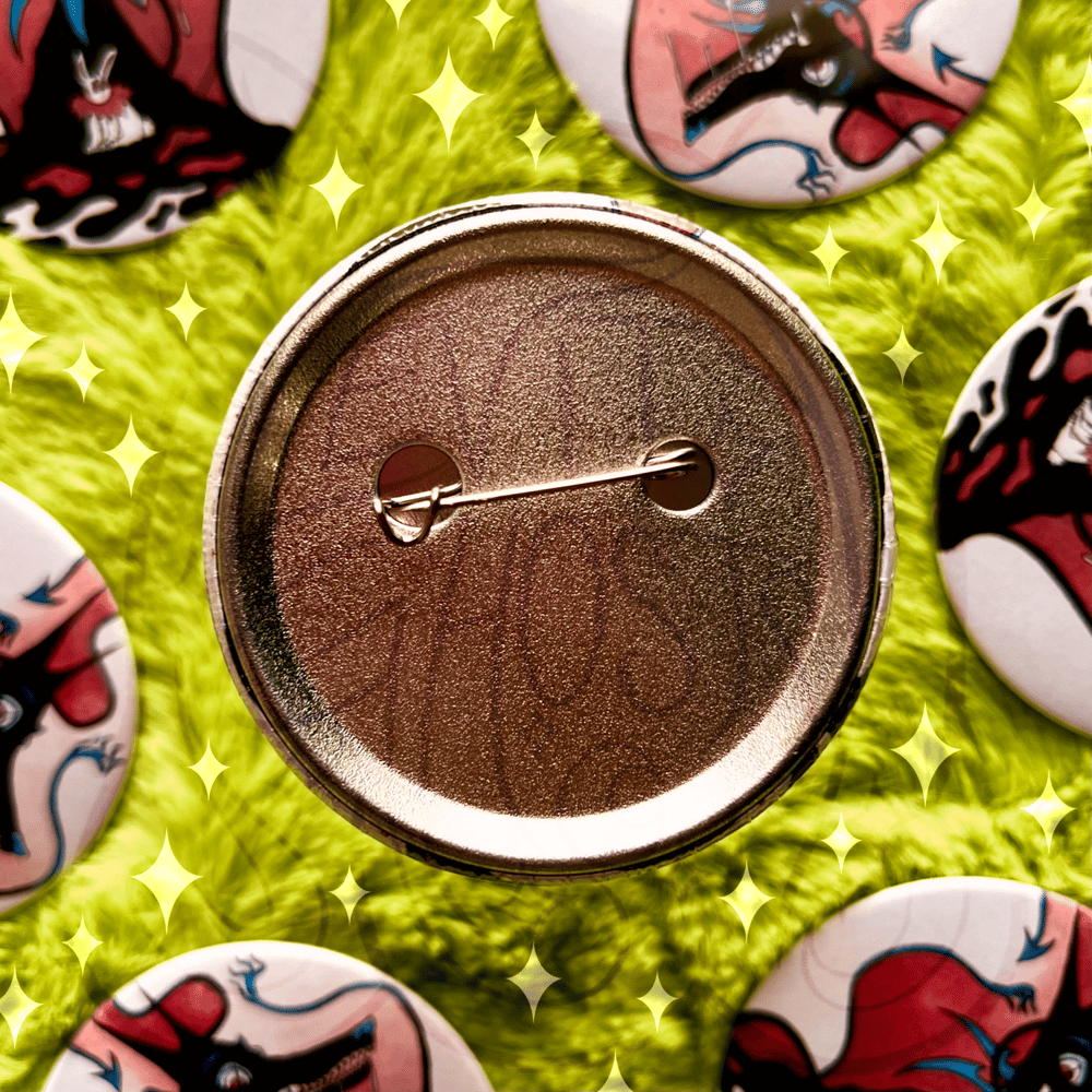 ✦ Deceitful Guardian ✦ Button Pin ✦
