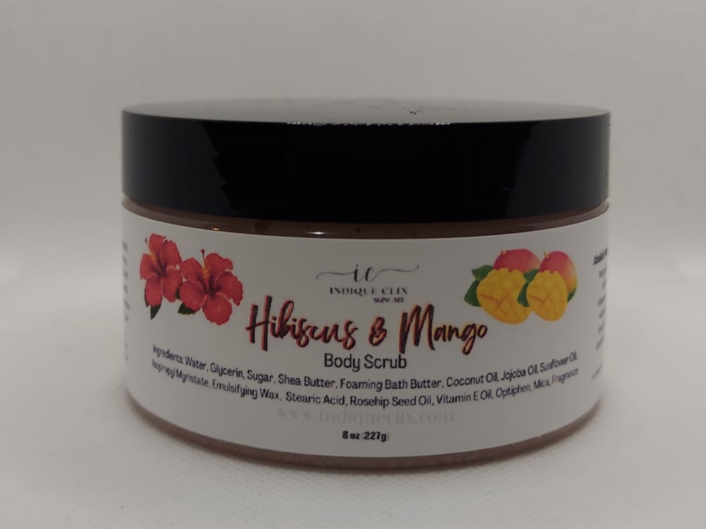 Image of Hibiscus and Mango Body Scrub