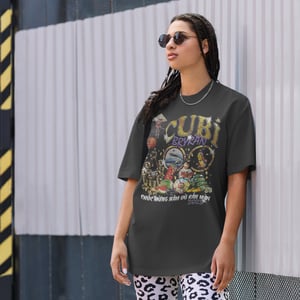 2025 Year of the Snake - Cubì Bryrắn Oversized Faded Tee