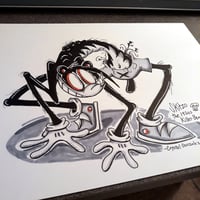 Image 3 of Skitzo "Spider Crawl" - Ink Drawing