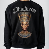 Illuminate "Queen Nefertiti” Crew Sweatshirt
