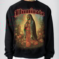 Image 1 of Illuminate "Africana Virgin of Guadalupe" Crew Sweatshirt
