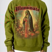 Image 2 of Illuminate "Africana Virgin of Guadalupe" Crew Sweatshirt
