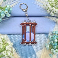 Image 1 of BBC Merlin Vial of Avalon Acrylic Keychain