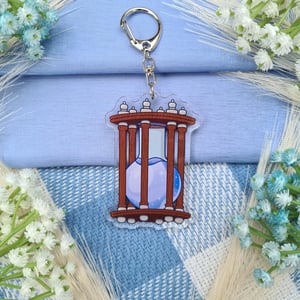 Image of BBC Merlin Vial of Avalon Acrylic Keychain