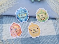 Image 3 of Eeveelution Tamagotchi Sticker Pack | Pokemon Gifts