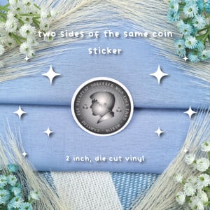 Image of BBC Merlin Two Sides of The Same Coin Sticker Pack