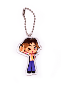 Daisuke Double Sided Resin Keychain